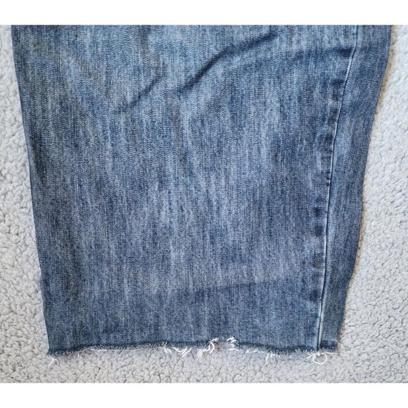 Y2K Marithe Francois Girbaud Double Button Skater Hip Hop Blue Jeans Size 44 - Picture 9 of 16